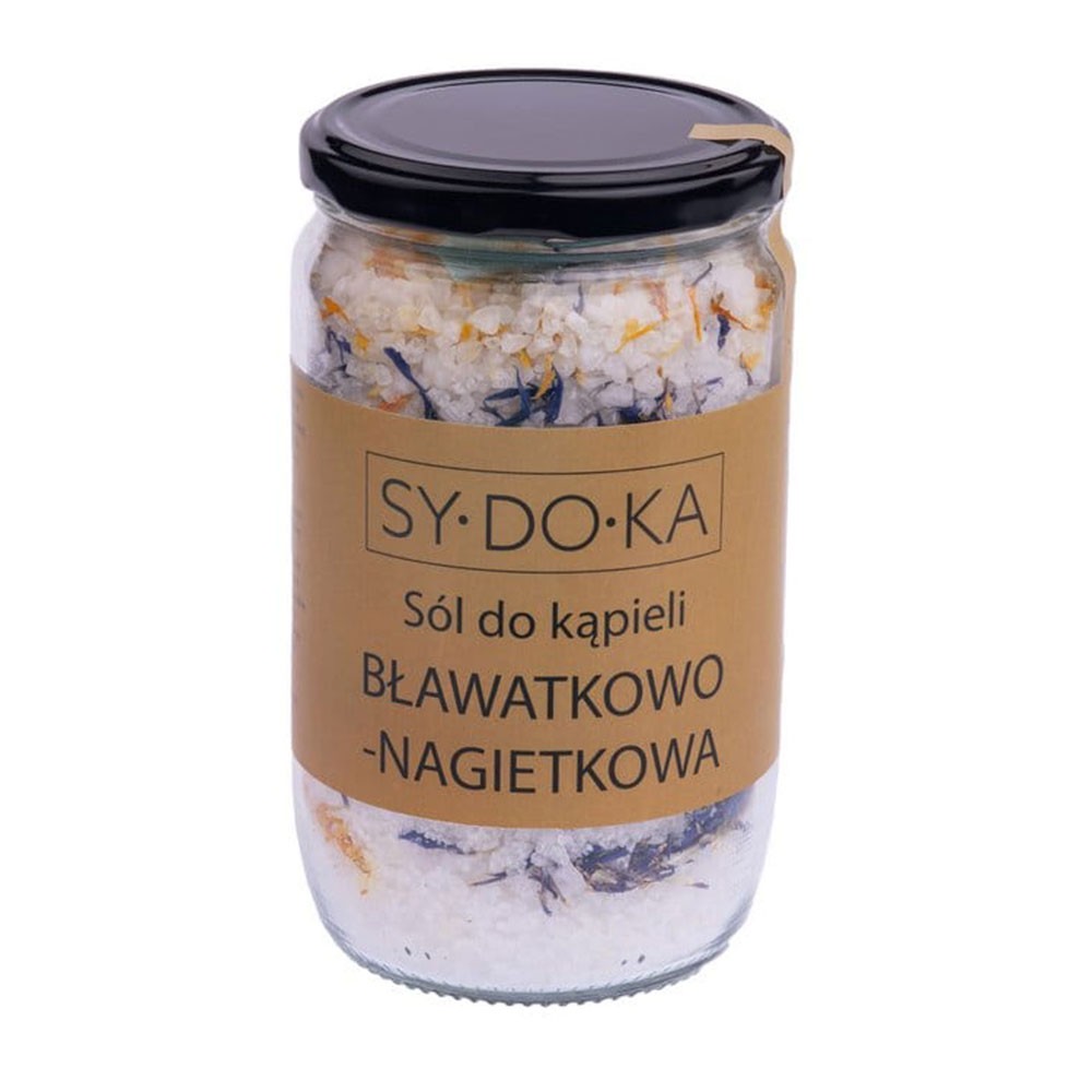 Sól do kąpieli - bławatek i nagietek | Sydoka