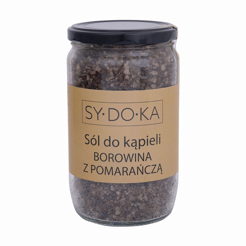 Sól do kąpieli - borowina z pomarańczą | Sydoka