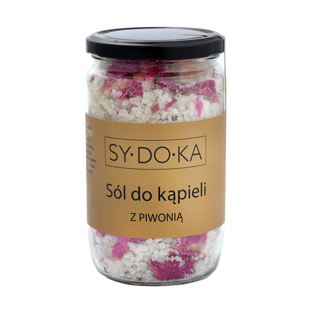 Sól do kąpieli - piwonia | Sydoka