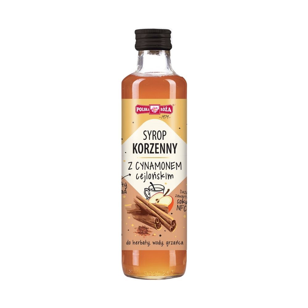 Syrop korzenny z cynamonem | Polska Róża