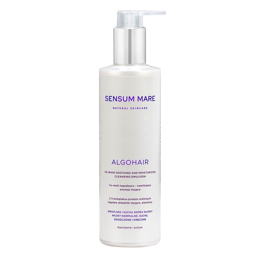 Szampon Co-wash Emulsja myjąca do włosów Algohair | Sensum Mare