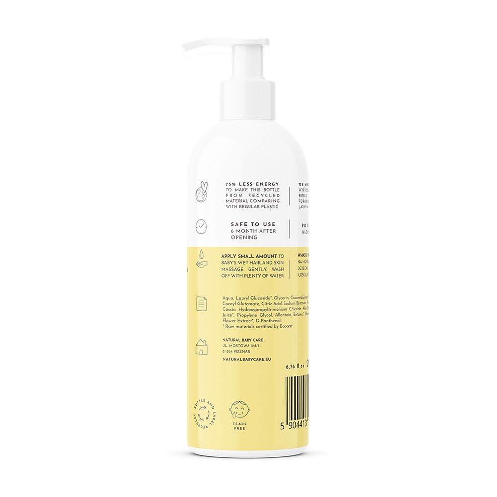 Szampon do włosów dla dzieci | Natural Baby Care