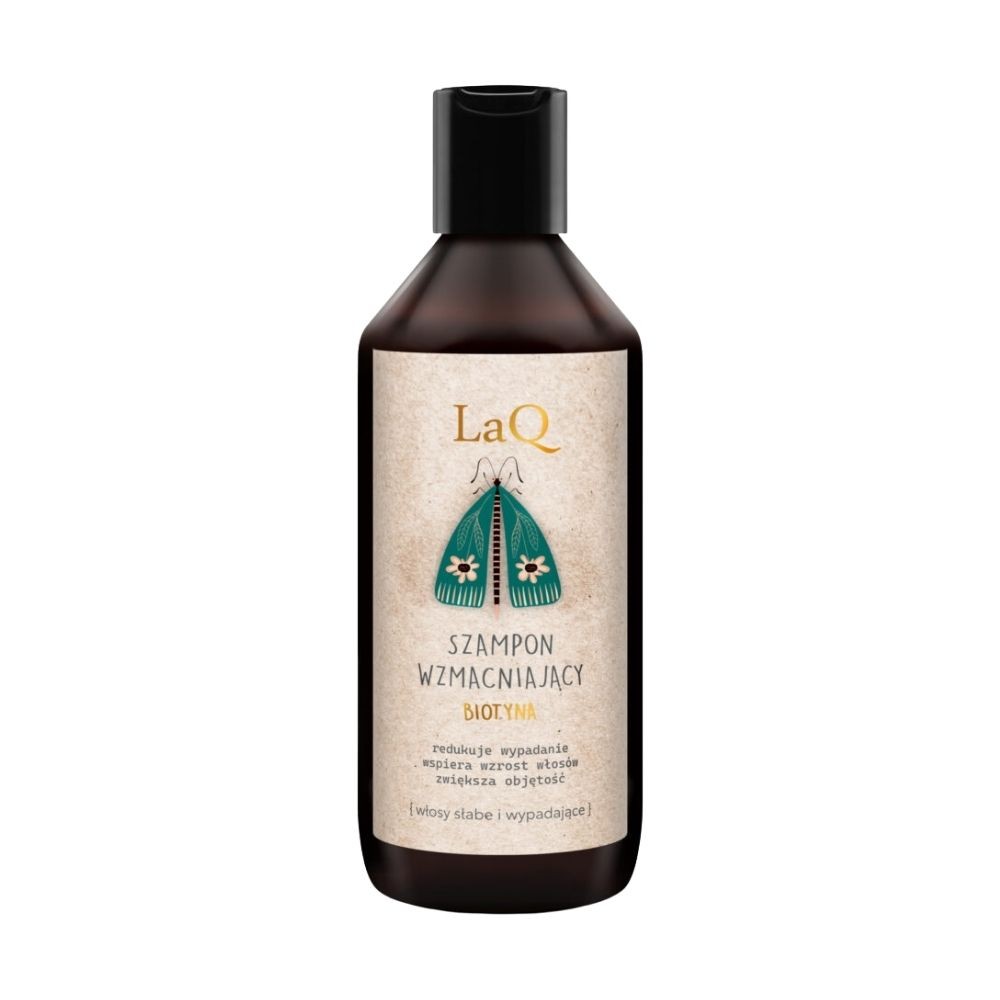 Szampon wzmacniający z biotyną BIOTIN | LaQ