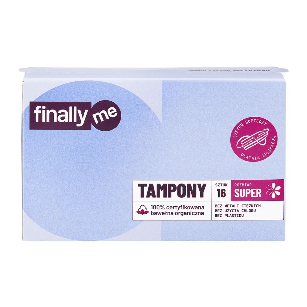 Tampony organiczne - super | Finally Me