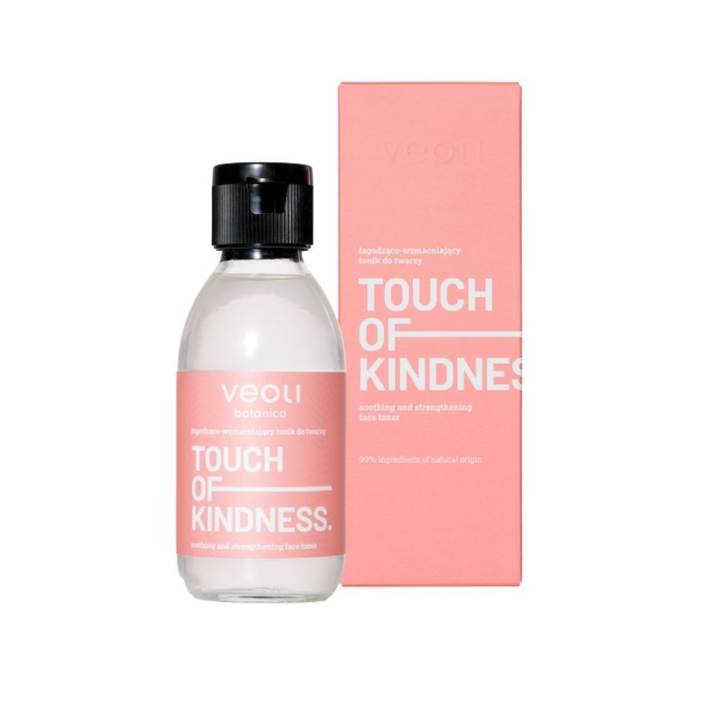Tonik łagodząco - wzmacniający TOUCH OF KINDNESS | Veoli Botanica