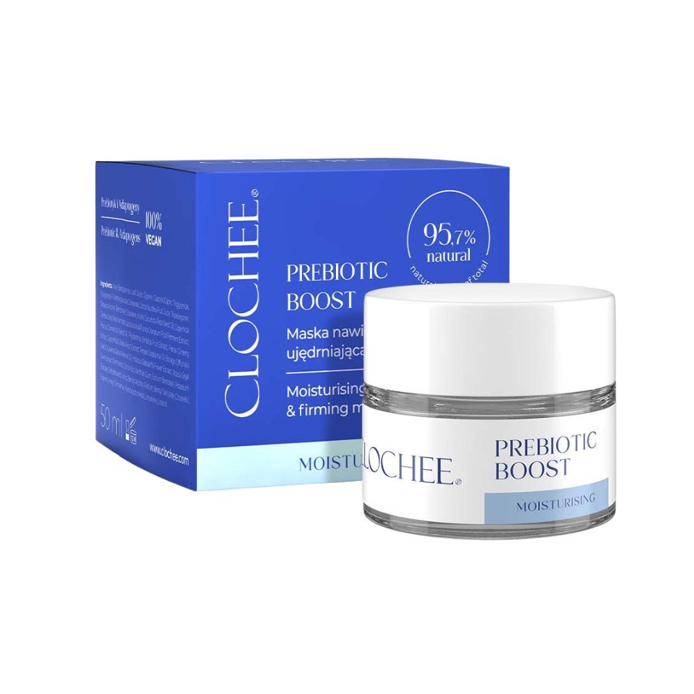 Maska nawilżająco - ujędrniająca PREBIOTIC BOOST | Clochee