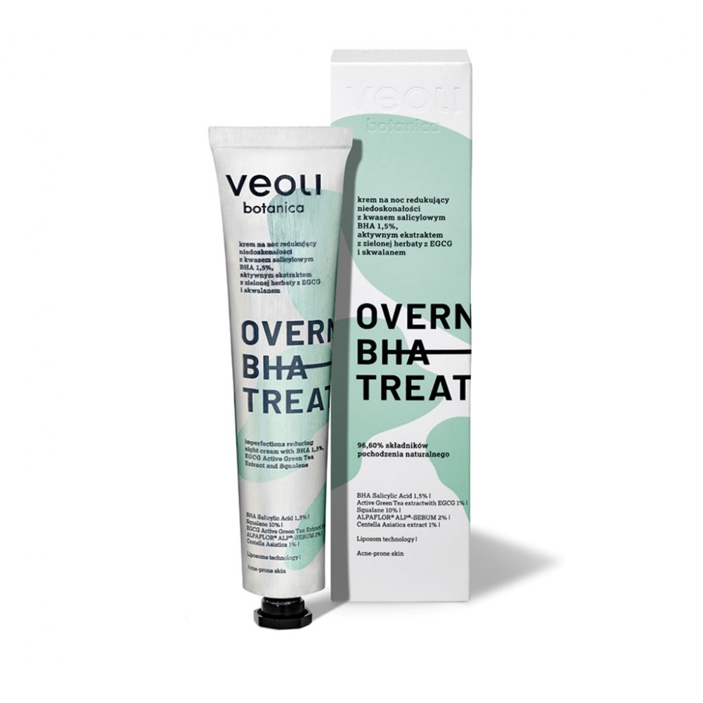 Krem na noc OVERNIGHT BHA TREATMENT | Veoli Botanica