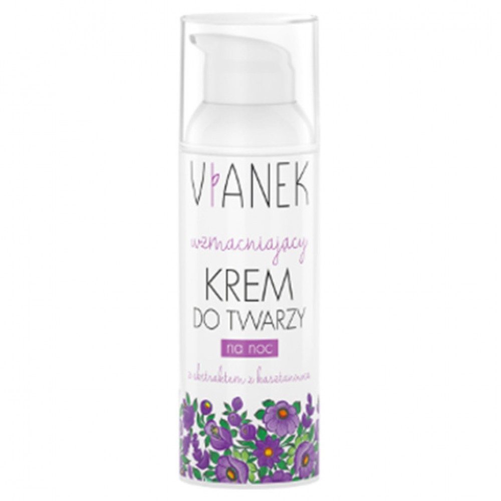 Wzmacniający krem do twarzy z ekstraktem z nasion kasztanowca | Vianek