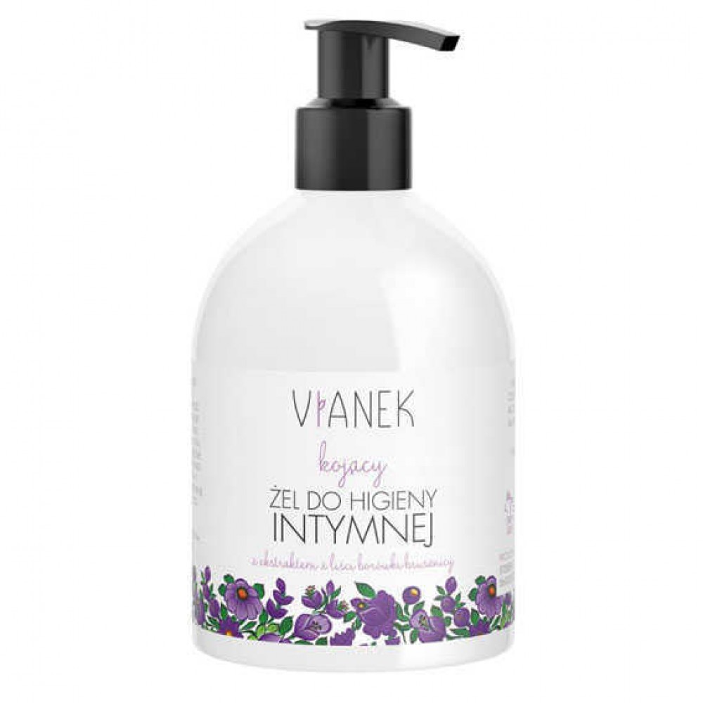 Kojący żel do higieny intymnej z ekstraktem z liści borówki brusznicy | Vianek