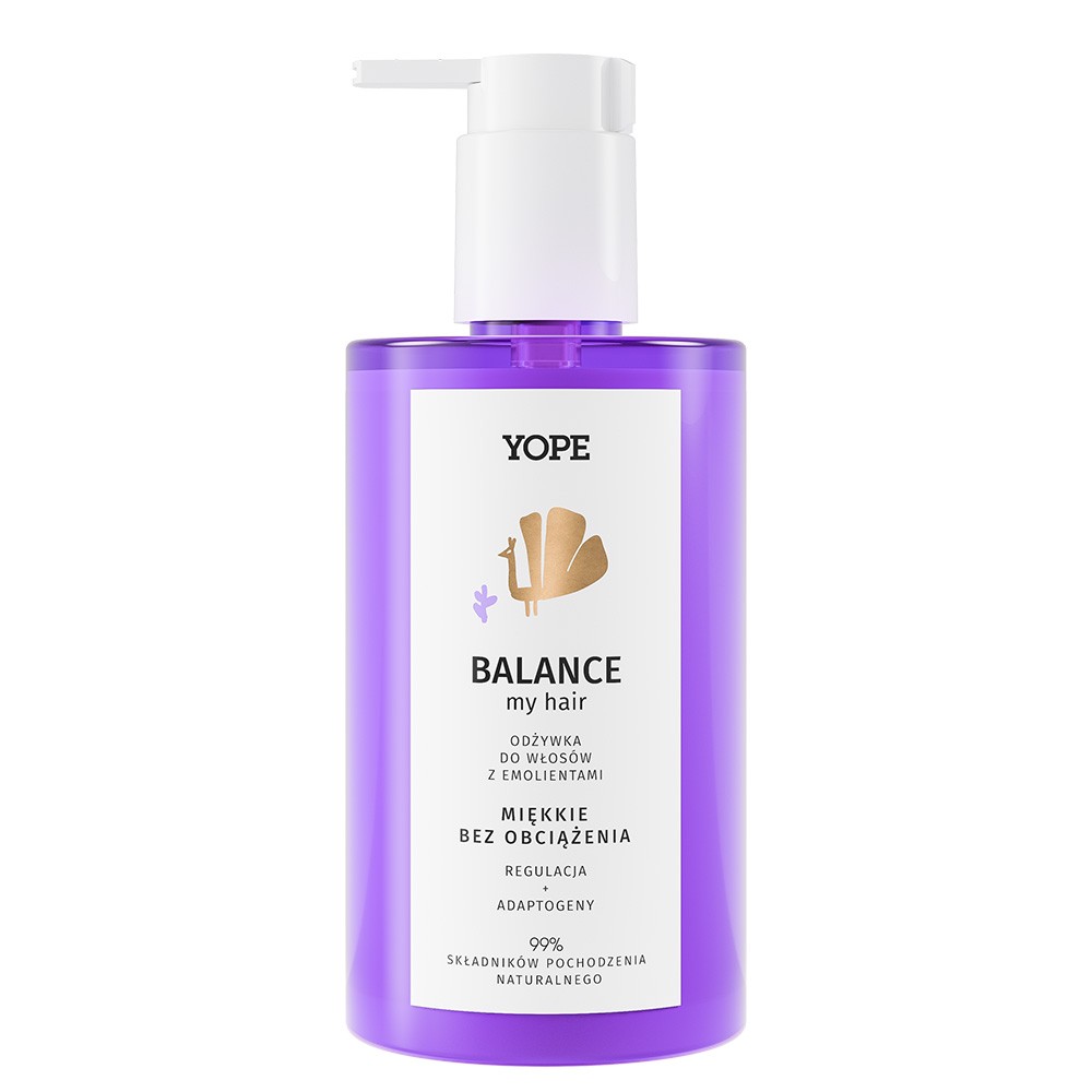 Odżywka do włosów z emolientami, BALANCE my hair | Yope