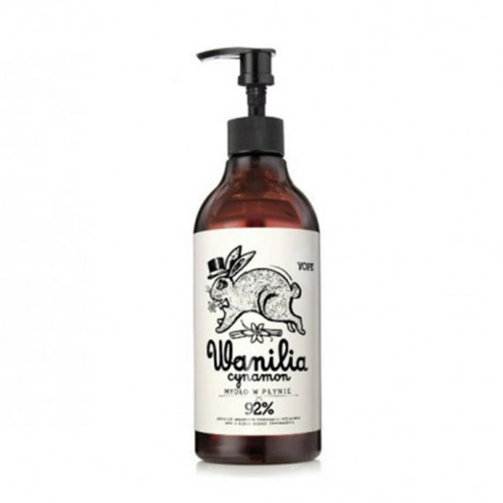 Mydło w płynie Wanilia i Cynamon | Yope