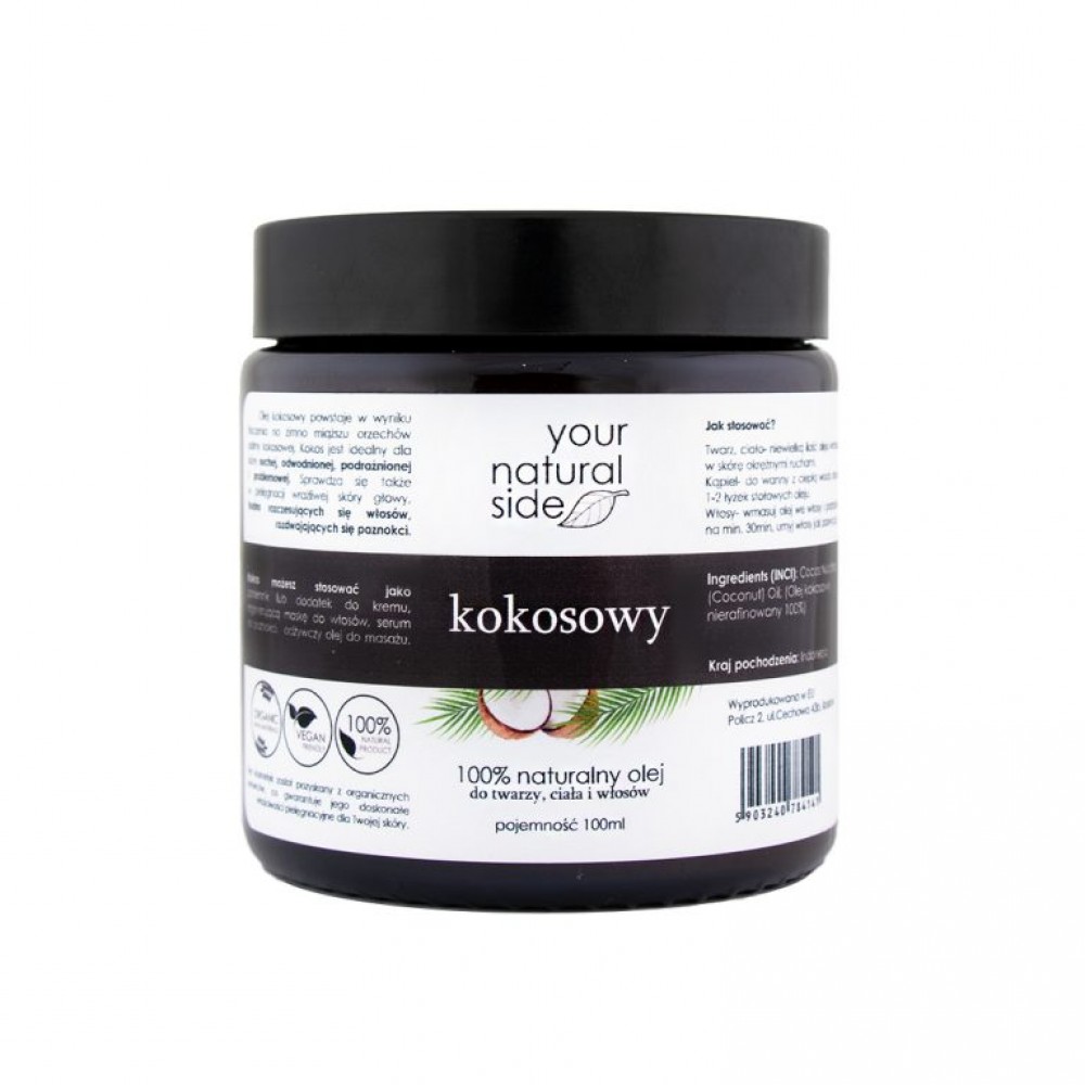 Olej kokosowy (nierafinowany) | Your Natural Side