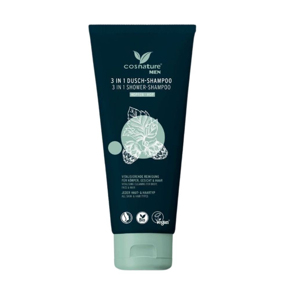 Żel do twarzy, ciała i włosów 3w1 MEN | Cosnature