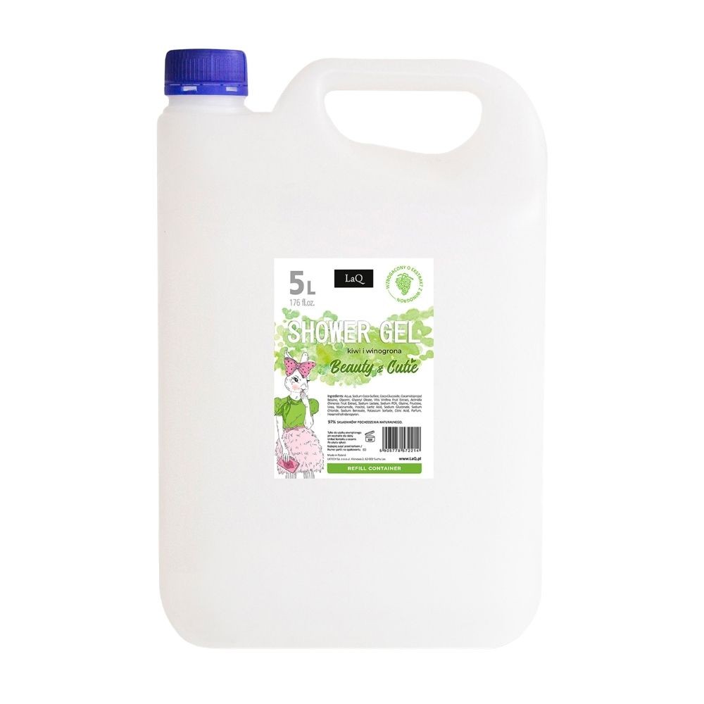 Żel pod prysznic BEAUTIE&CUTIE - Kiwi i Winogrona | LaQ