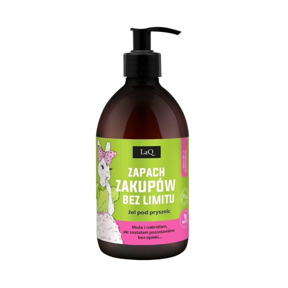 Żel pod prysznic ZAPACH ZAKUPÓW BEZ LIMITU | LaQ