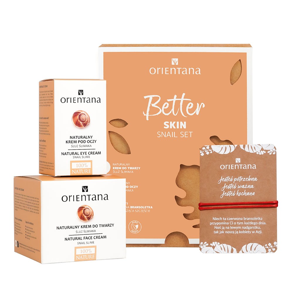 Zestaw BETTER SKIN SNAIL SET | Orientana
