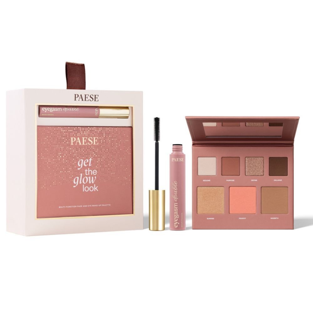 Zestaw do makijażu Double Glow Look Set | PAESE