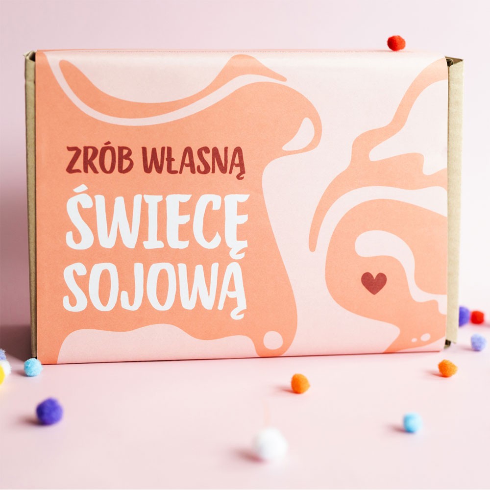 Zestaw do wyrobu świecy sojowej w domu | Bydgoska Wytwórnia Mydła