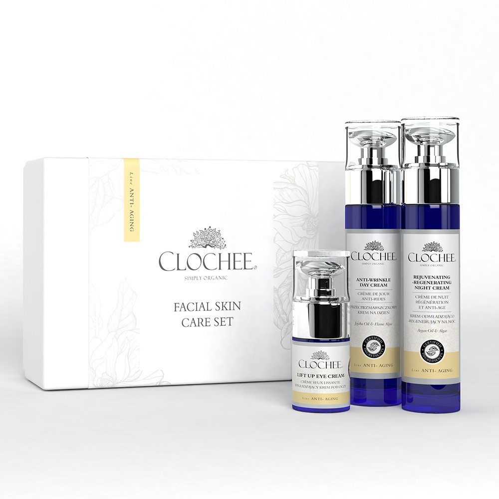 Zestaw Facial Skin Care Anti-Aging Set | Clochee