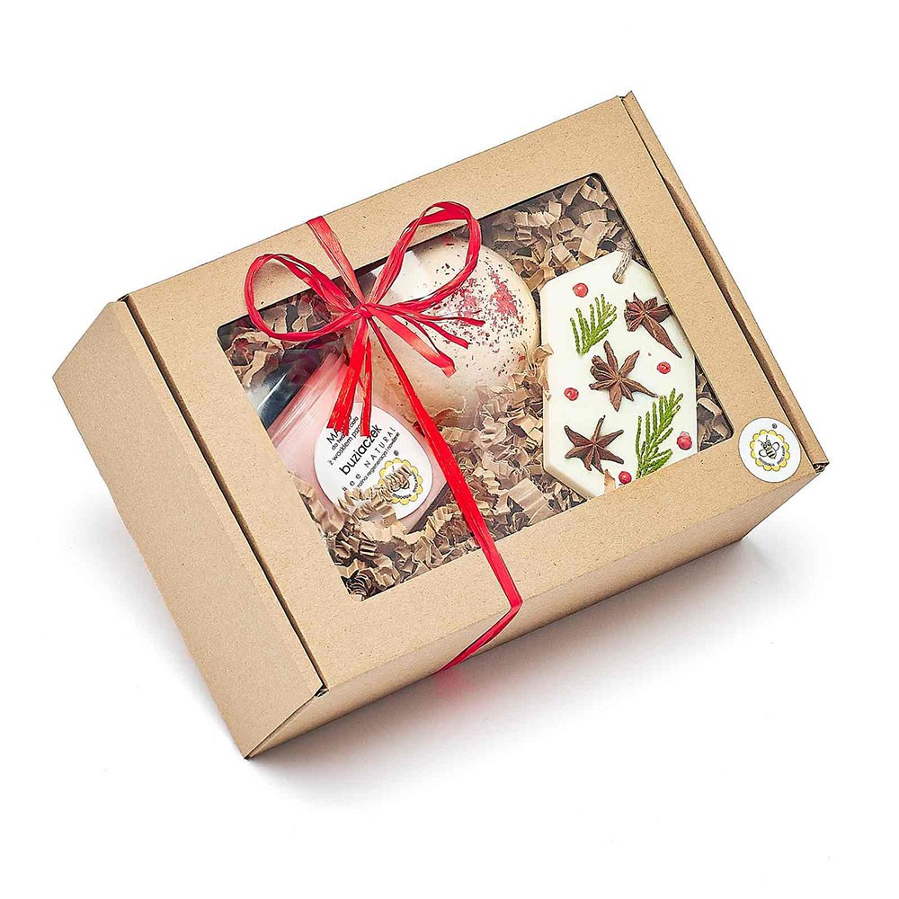 Zestaw prezentowy Buziaczek | Miodowa Mydlarnia