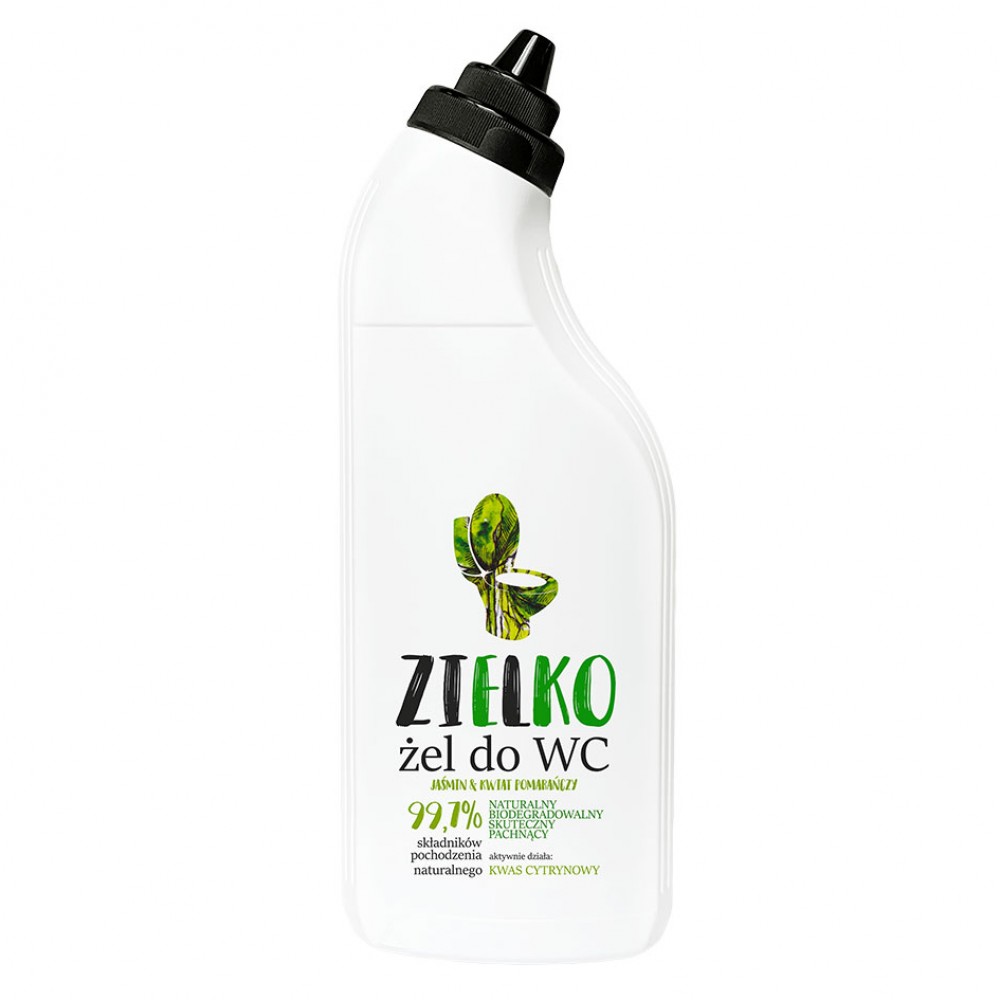 Żel do WC - zapach jaśmin & kwiat pomarańczy | Zielko
