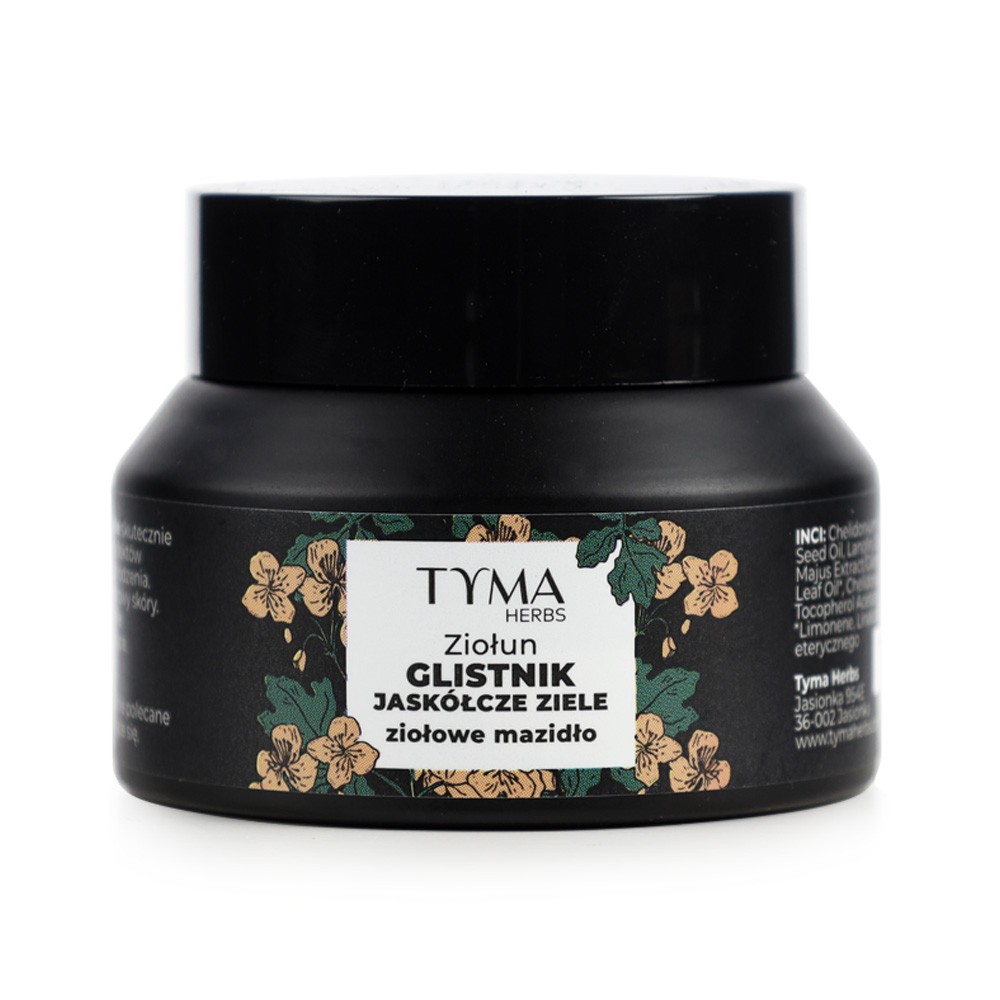 Ziołun ziołowe mazidło z Glistnika Jaskółcze Ziele | Tyma Herbs