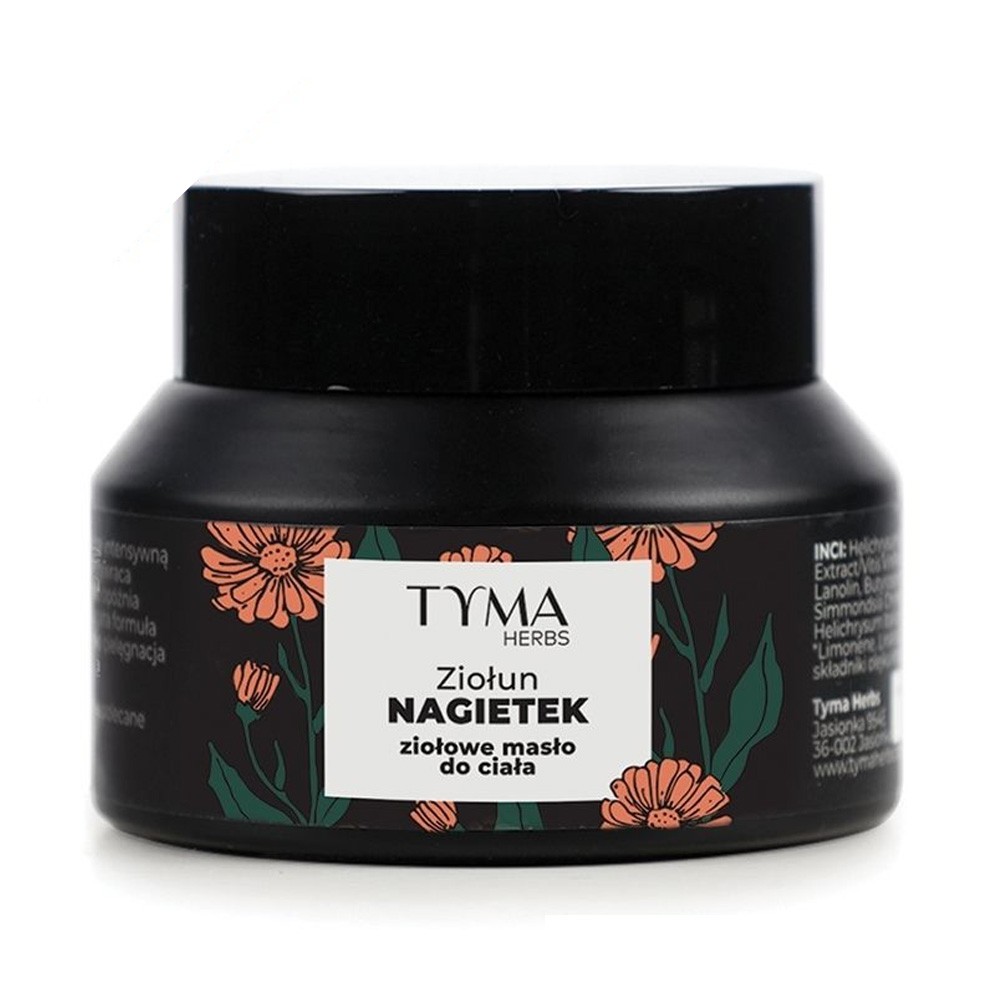Ziołun ziołowe masło  do ciała z Nagietka | Tyma Herbs
