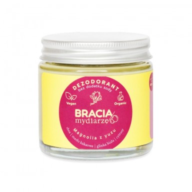 Dezodorant w kremie Magnolia z yuzu | Bracia Mydlarze