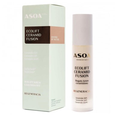 Krem ceramidowy Bogaty Ecolift Ceramid Fusion | Asoa