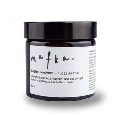 Krem funkcyjny Aloes i migdał | Mafka