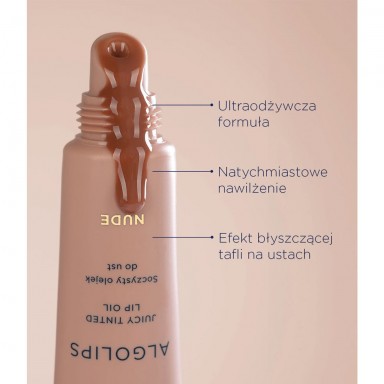 Olejek do ust ALGOLIPS Nude | Sensum Mare