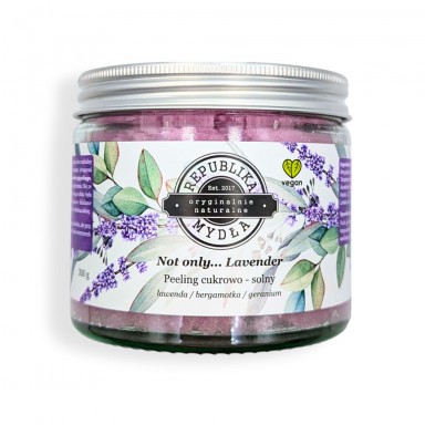 Peeling do ciała Not only... Lavender | Republika Mydła