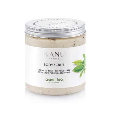 Peeling do ciała Zielona herbata z rumiankiem | Kanu Nature