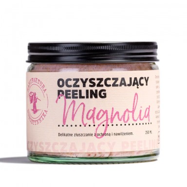 Peeling oczyszczający do ciała Magnolia | Manufaktura Bursztynnika