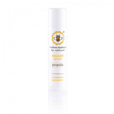 Pomadka - balsam do ust z propolisem | Miodowa Mydlarnia