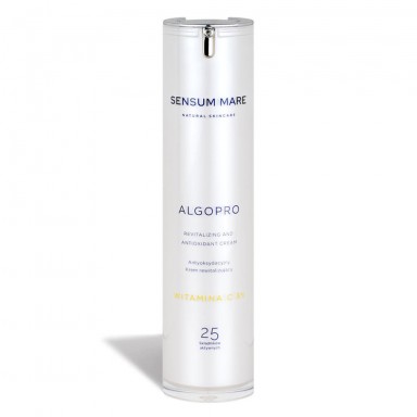 Antyoksydacyjny krem rewitalizujący z witaminą C 3% ALGOPRO | Sensum Mare Antyoksydacyjny krem rewitalizujący z witaminą C 3% ALGOPRO | Sensum Mare