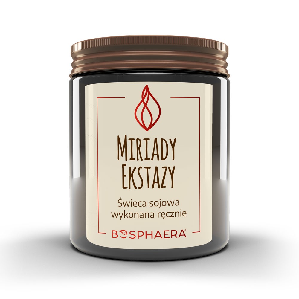 Sojowa świeca zapachowa Miriady Ekstazy | Bosphaera