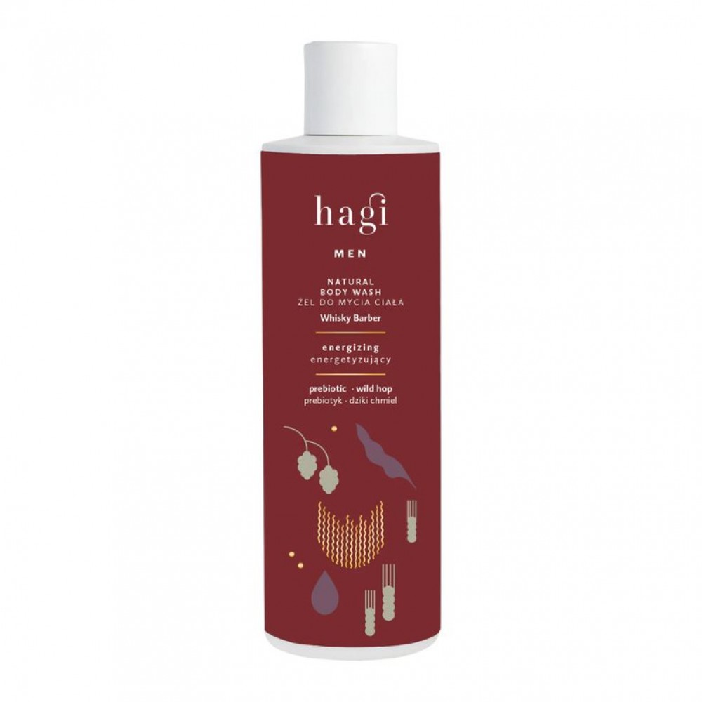 Energetyzujący żel do mycia ciała Whisky Barber | Hagi Cosmetics Energetyzujący żel do mycia ciała Whisky Barber | Hagi Cosmetics