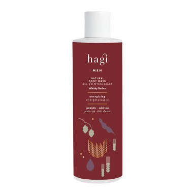 Energetyzujący żel do mycia ciała Whisky Barber | Hagi Cosmetics Energetyzujący żel do mycia ciała Whisky Barber | Hagi Cosmetics