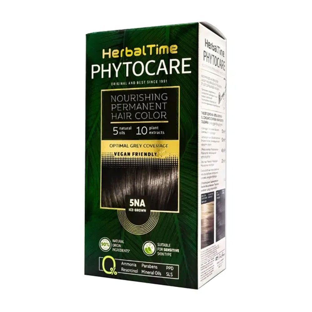 Farba do włosów 5NA Ice brown | Herbal Time Farba do włosów 5NA Ice brown | Herbal Time