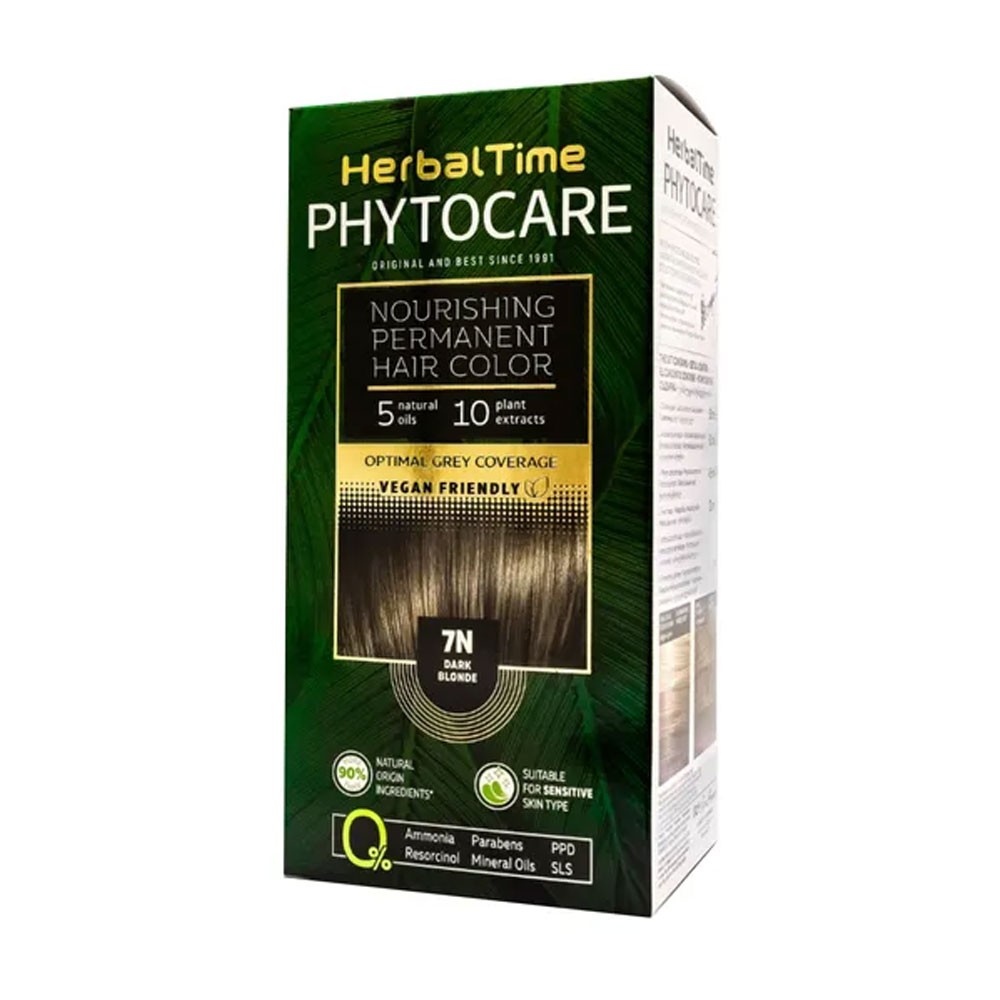 Farba do włosów 7N Dark blonde | Herbal Time Farba do włosów 7N Dark blonde | Herbal Time