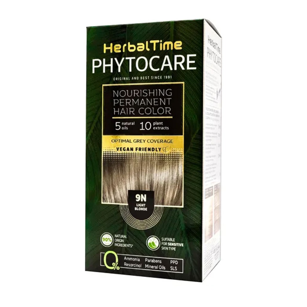Farba do włosów 9N Light blonde | Herbal Time Farba do włosów 9N Light blonde | Herbal Time