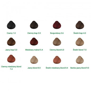 Farba żelowa do włosów - 7.4 Ciemny miedziany blond | Indus Valley Farba żelowa do włosów - 7.4 Ciemny miedziany blond | Indus Valley