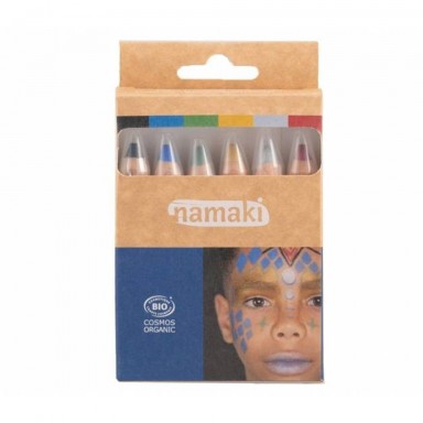 Kredki do malowania twarzy MIĘDZYGALAKTYCZNE ŚWIATY - zestaw | Namaki Kredki do malowania twarzy MIĘDZYGALAKTYCZNE ŚWIATY - zestaw | Namaki