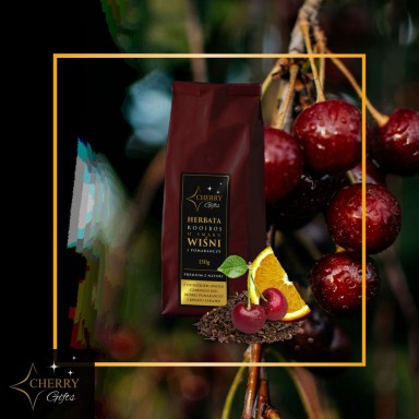 Herbata rooibos o smaku wiśni i pomarańczy | Cherry Gifts Herbata rooibos o smaku wiśni i pomarańczy | Cherry Gifts