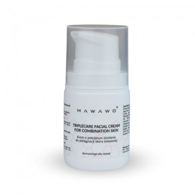 Krem o potrójnym działaniu do pielęgnacji skóry mieszanej | Mawawo Krem o potrójnym działaniu do pielęgnacji skóry mieszanej | Mawawo