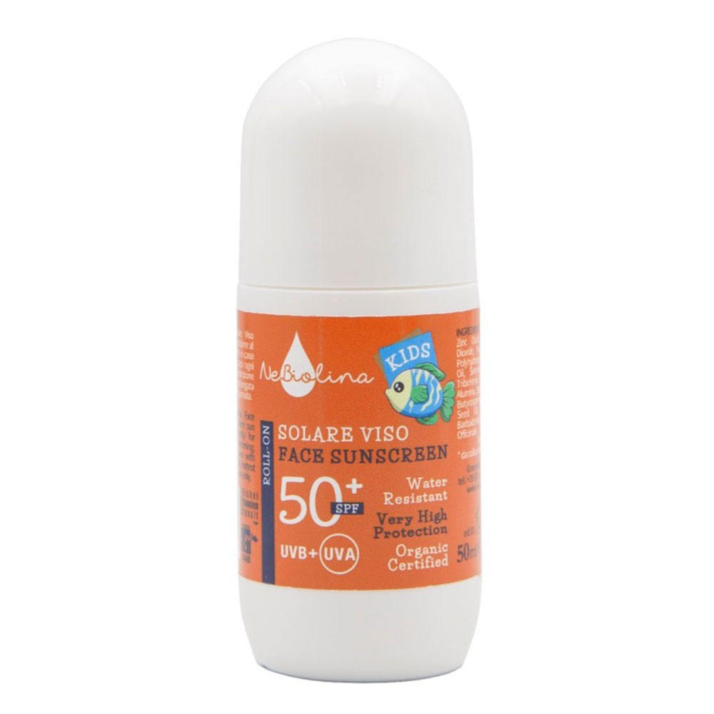 Krem przeciwsłoneczny do twarzy dla dzieci i niemowląt SPF50 roll on | NeBiolina Krem przeciwsłoneczny do twarzy dla dzieci i niemowląt SPF50 roll on | NeBiolina
