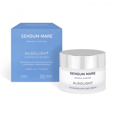 Krem rewitalizujący i przeciwzmarszczkowy o lekkiej konsystencji ALGOLIGHT | Sensum Mare Krem rewitalizujący i przeciwzmarszczkowy o lekkiej konsystencji ALGOLIGHT | Sensum Mare