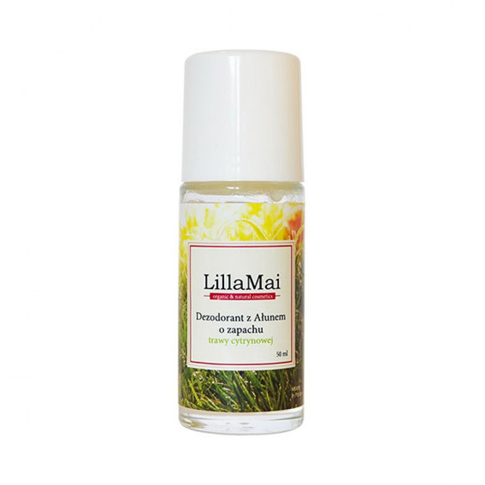 Naturalny dezodorant z ałunem - Trawa Cytrynowa | LillaMai