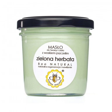 Masło do ciała i twarzy Zielona Herbata | Miodowa Mydlarnia Masło do ciała i twarzy Zielona Herbata | Miodowa Mydlarnia